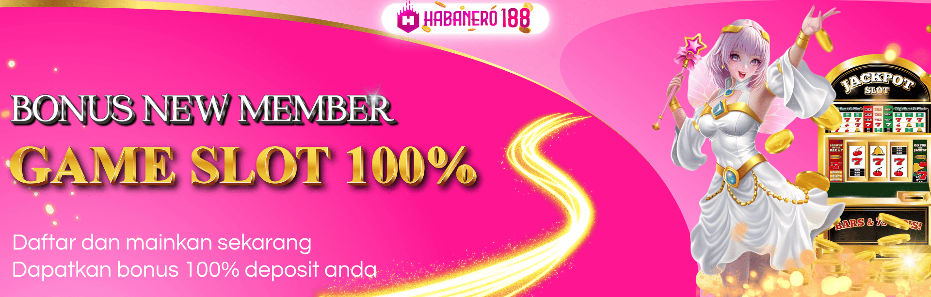 BONUS NEW MEMBER 100% SLOT