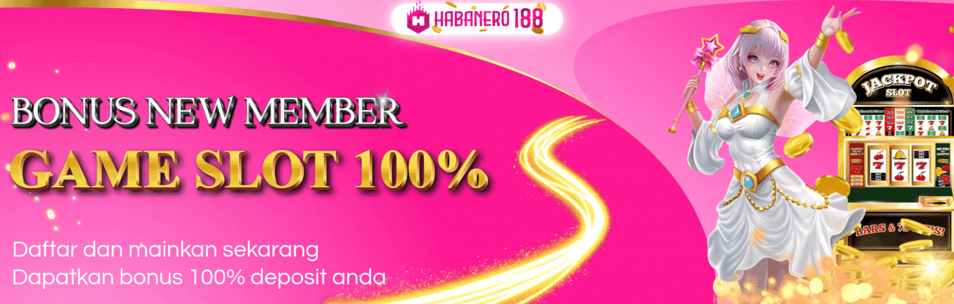 BONUS NEW MEMBER 100% SLOT