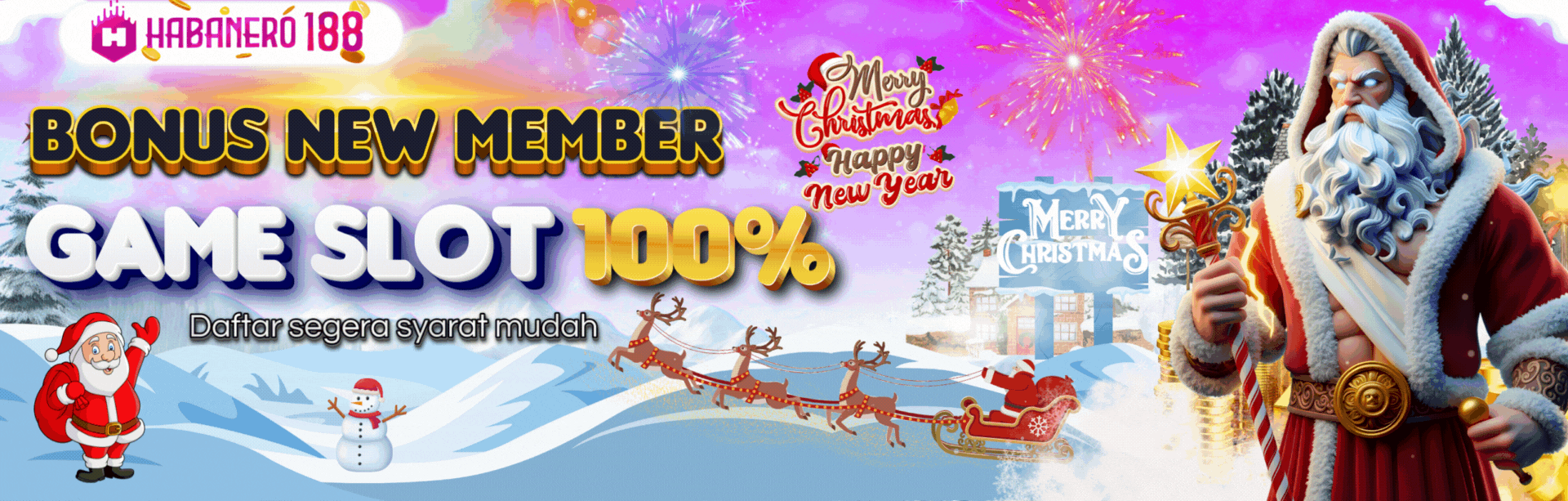 BONUS NEW MEMBER 100% SLOT