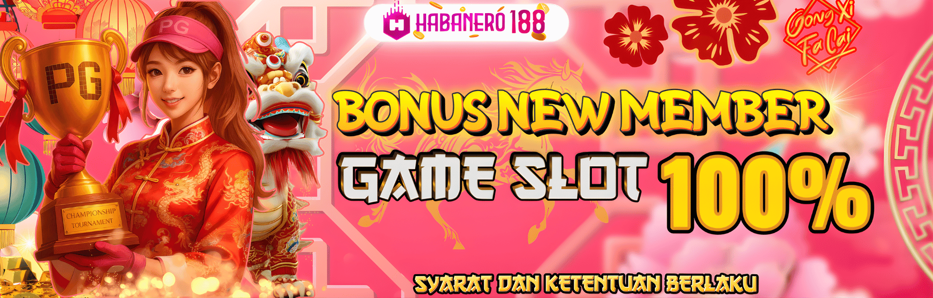 BONUS NEW MEMBER 100% SLOT
