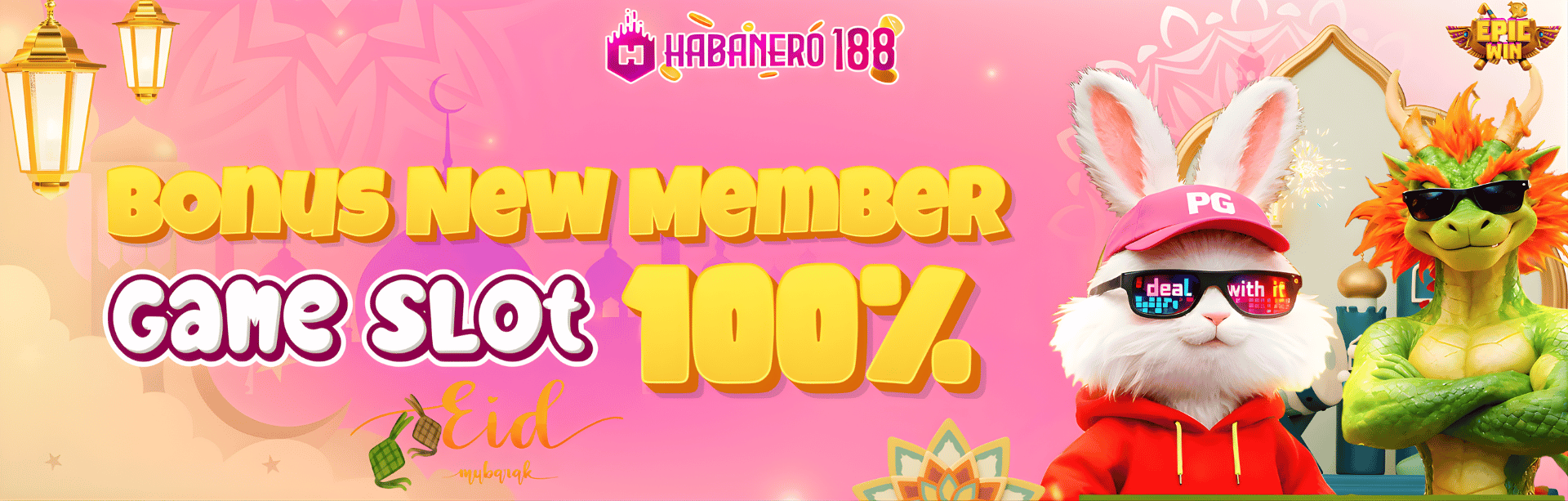 BONUS NEW MEMBER 100% SLOT