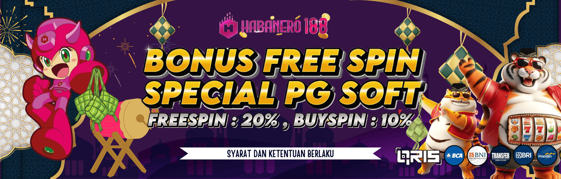 FREESPIN & BUYSPIN PG SLOT HABANERO188