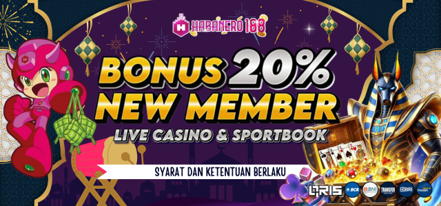 WELCOME BONUS NEW MEMBER 20% ( LiveCasino, Sportbook,Poker)