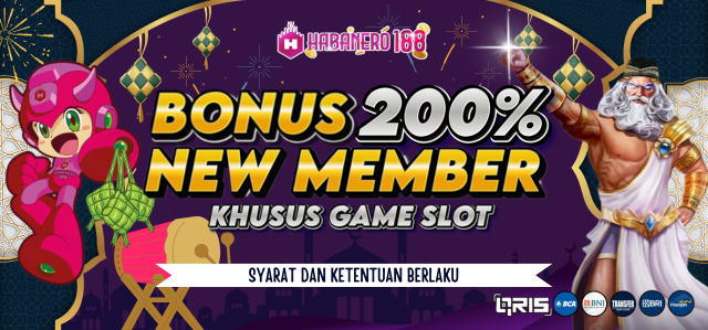 BONUS NEW MEMBER 200% SLOT