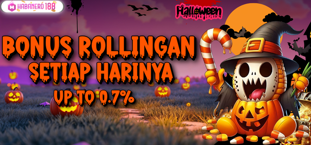BONUS ROLLINGAN LIVE CASINO 0.8% | 0.5% GAME SLOT ONLINE & POKER