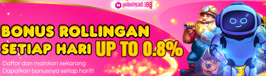 SPECIAL BONUS ROLLINGAN HARIAN MERIAH!