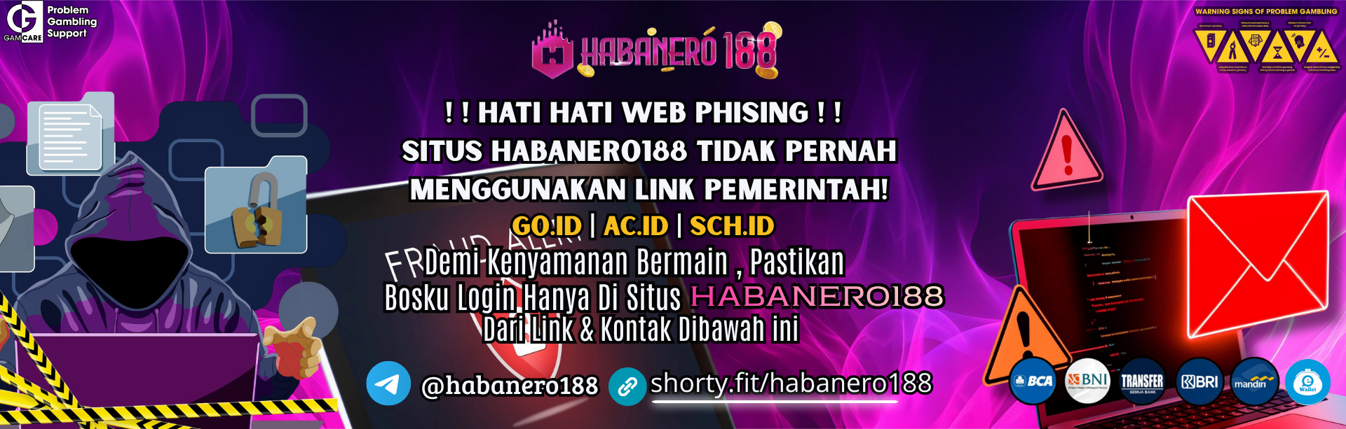 HATI HATI WEB PHISING!
