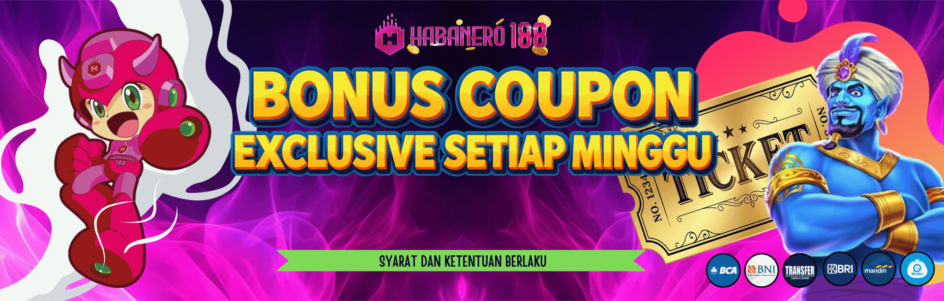 EVENT BONUS COUPON EXCLUSIVE