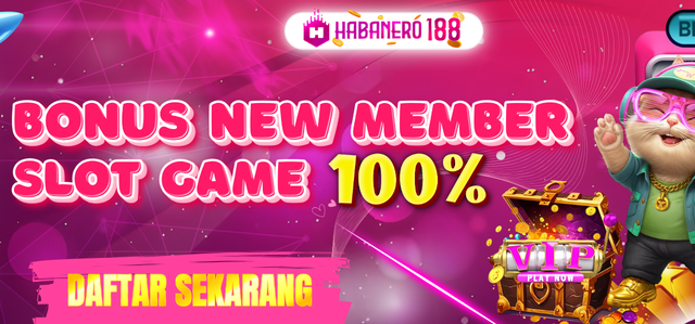 BONUS NEW MEMBER 100% SLOT