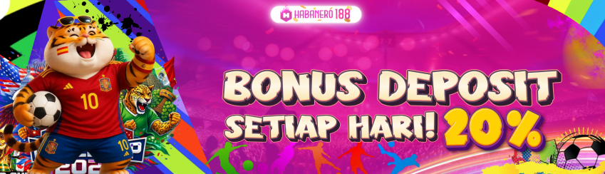 BONUS HARIAN 20%