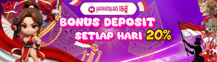 BONUS HARIAN 20%