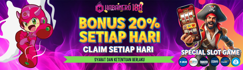 BONUS HARIAN 20%