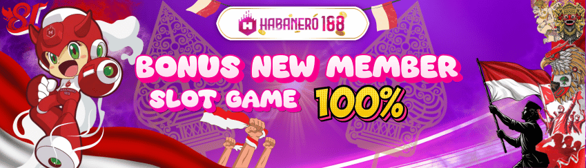BONUS NEW MEMBER 100% SLOT