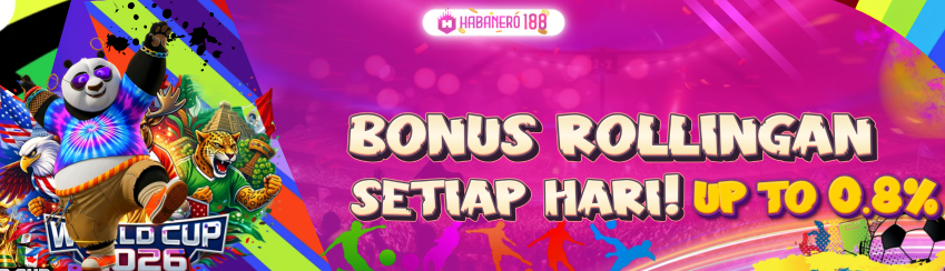 SPECIAL BONUS ROLLINGAN HARIAN MERIAH!