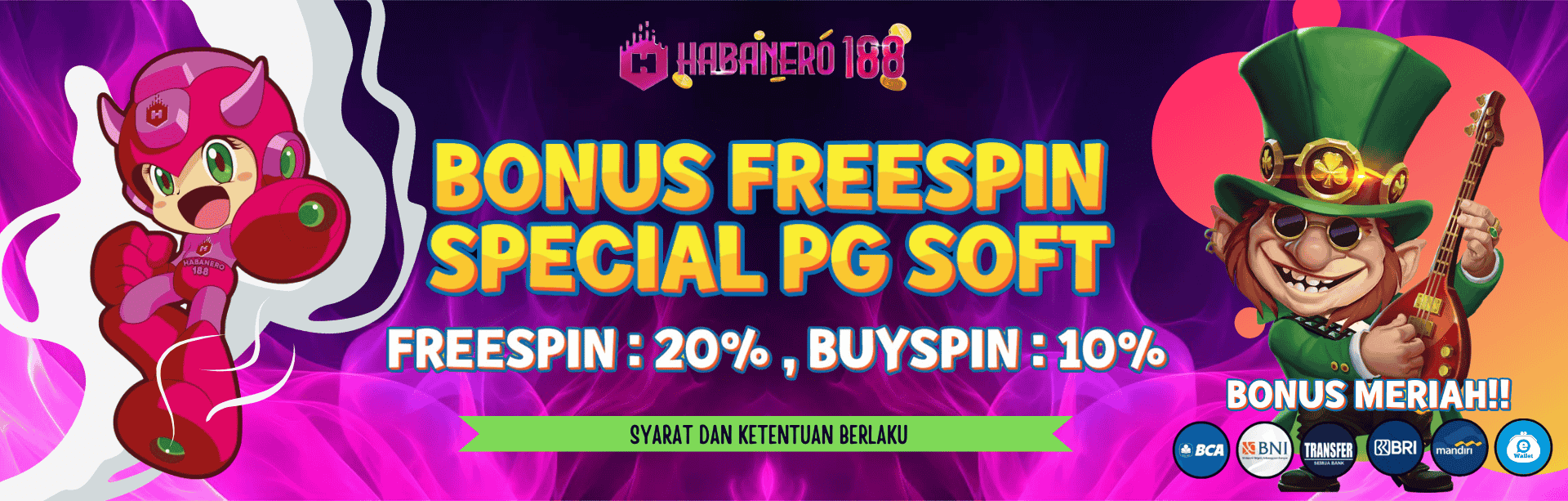 FREESPIN & BUYSPIN PG SLOT HABANERO188