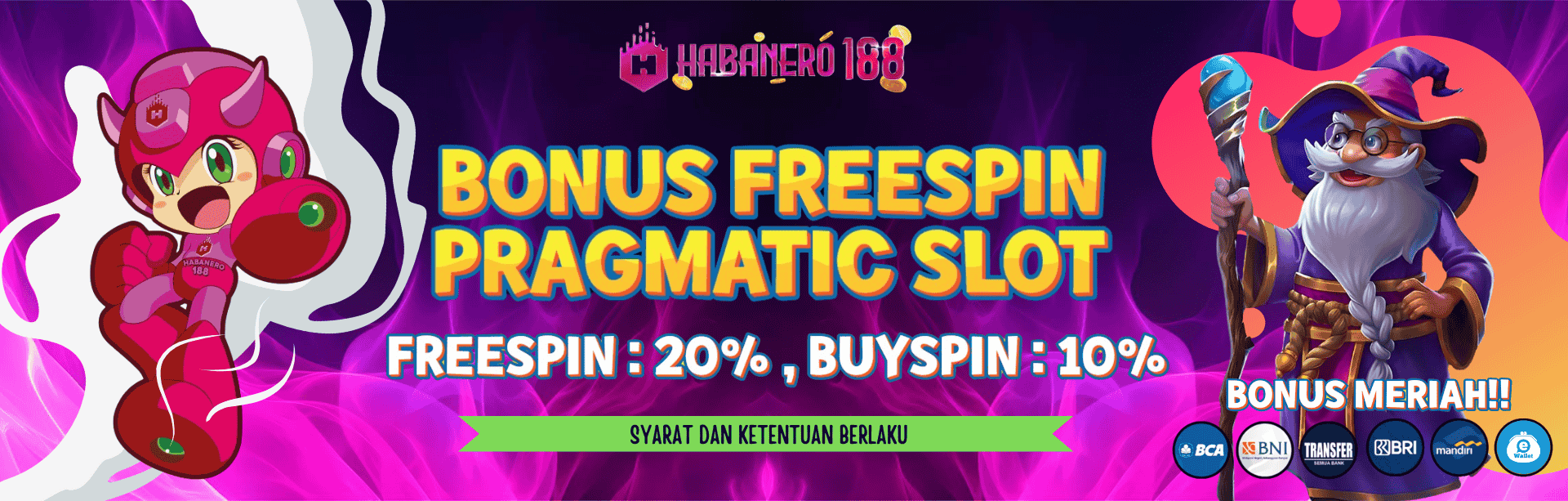 FREESPIN & BUYSPIN PRAGMATIC PLAY HABANERO188