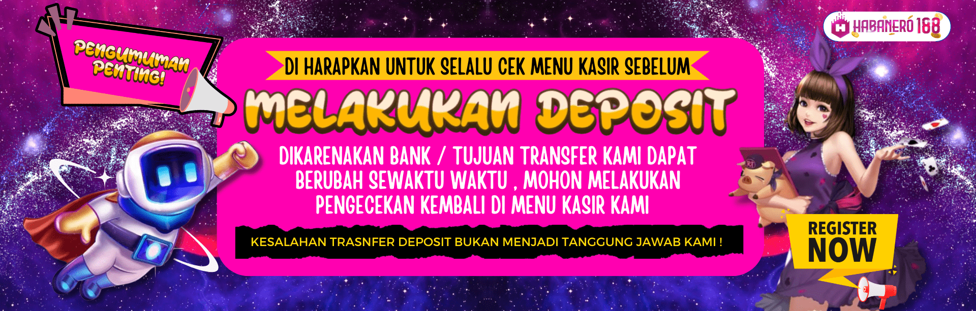 CEK DEPO